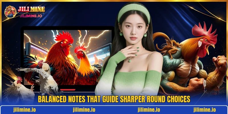 Balanced notes that guide sharper round choices Balanced notes that guide sharper round choices