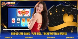 Bridge Card Game - Plan Bids, Tricks And Team Moves