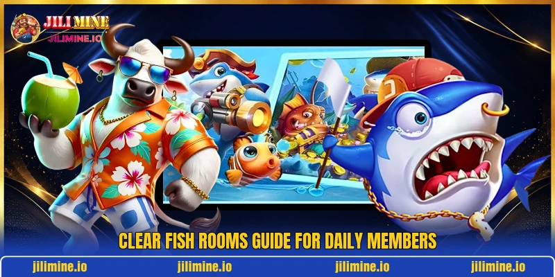 Clear Fish rooms guide for daily members Clear Fish rooms guide for daily members