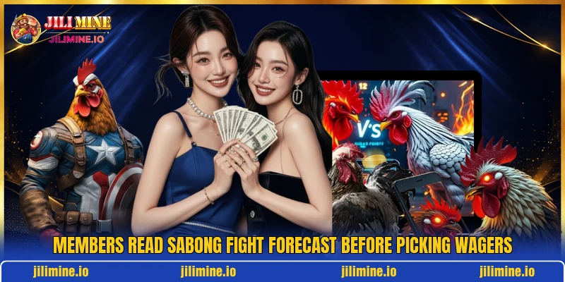 Members read Sabong Fight Forecast before picking wagers