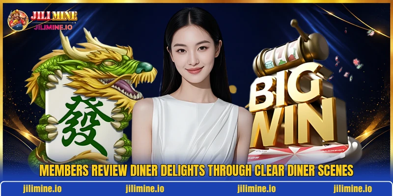 Members review Diner Delights through clear diner scenes