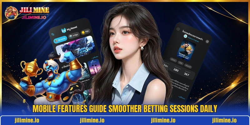 Mobile features guide smoother betting sessions daily