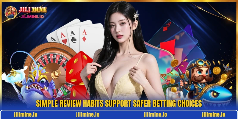 Simple review habits support safer betting choices