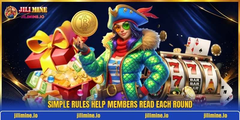 Simple rules help members read each round